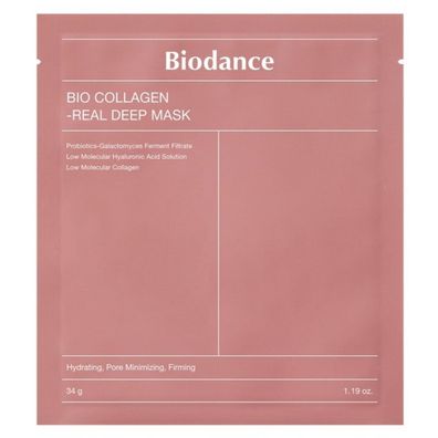 Bio-Collagen Real Deep Mask Gesichtsmaske im Blatt 34g