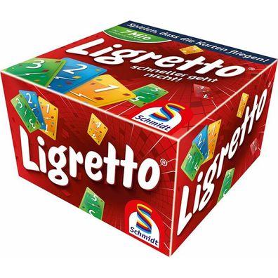 Schmidt Spiele Ligretto, Kartenspiel (rot)