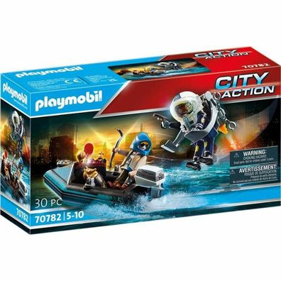 Playmobil 70782 Polizei Jetpack: Festnahme des Kunsträubers