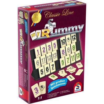 Schmidt Spiele Classic Line: MyRummy, Brettspiel