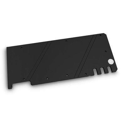GPU Backplate fér RTX 3080 3090 Vector Trio schwarz Aluminium 10 cm