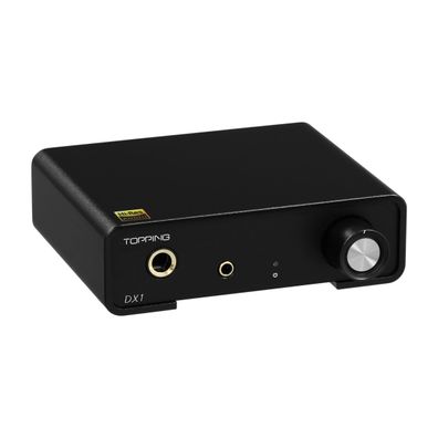 Topping DX1 USB DAC AK4493S Kopfhörerverstärker DSD256 PCM384 Schwarz