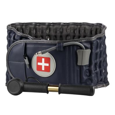 Goldmille Aufblasbarer Nierengurt Lendenstétze Taille 29-49 Zoll blau