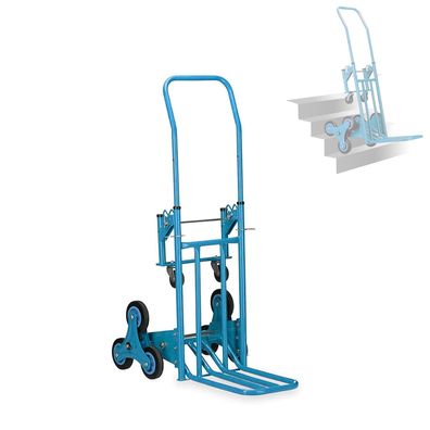 Ecovelo Sackkarre Treppensteiger 8 Räder 200 kg 2-in-1 klappbar