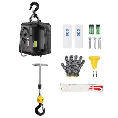 VEVOR 2 in 1 Elektrische Seilwinde 498,95 kg 1500 W 7 m Defekt