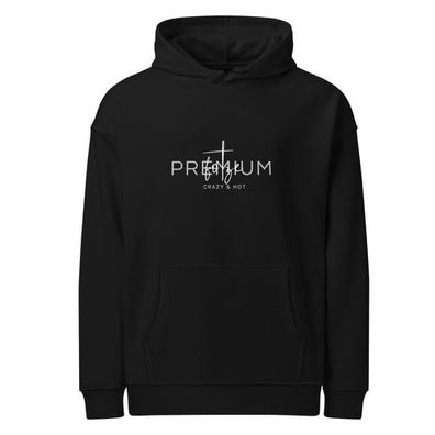 Lockerer Unisex Bio-Hoodie Premiumfo* * e - für die selbstbewusste Frau von Heute