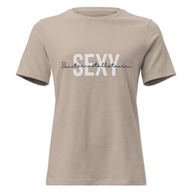 Lockeres Damen-T-Shirt Geschenkidee für Sanitärinstallateurin "Sexy Sanitärinstallate