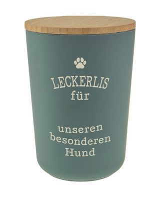 Personalisierte Futterdose, Vorratsdose zur Aufbewahrung - f unseren besonderen Hund