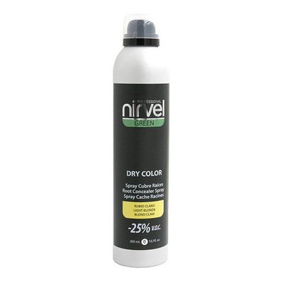 Ansatzspray für graues Haar Green Dry Color Nirvel NG6640 Helles Blond (300ml)