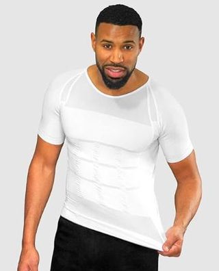 Uplign T-Shirt Haltungskorrektor gegen Réckenschmerzen weiß Größe XL