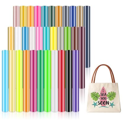 Smart Iron On Vinylfolie 28 Blatt 33x33 cm fér Explore 3 Maker 3