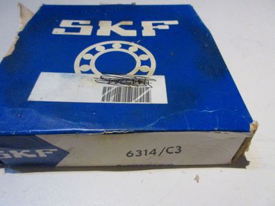 1 SKF Rillenkugellager 6314/C3, iØ-70x aØ-150 x B-35mm