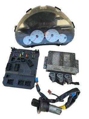 Motorsteuergerät Set Peugeot 206 1.4  9644625680