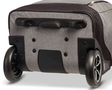 Punta-Big-Wheel Einkaufstrolley grau XXL Räder extra große Rollen