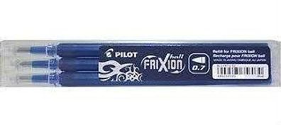 3 x Pilot FriXion Tintenroller Ersatzmine BLS-FR7,