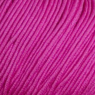 50g Top Cotton 100% Baumwolle, gekämmt mercerisiert, gasiert Nr.34 pink