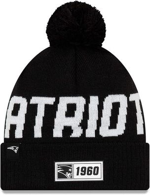 NFL New England Patriots Sideline 2019 Sideline Beanie Mütze NewEra 193648603969