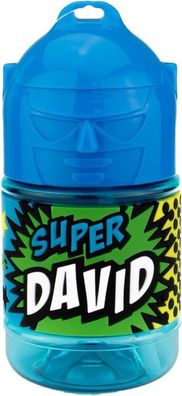 Wasserflasche f. Kinder fuer Schule und Freizeit-BPA frei-Trinkflasche David
