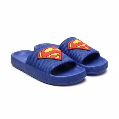 Superman Sommerschuhe Herren Flip Flops für Ferien Strand und Garten