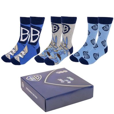 Warner Bros Erwachsene Socken 3er Pack Größe 40-46