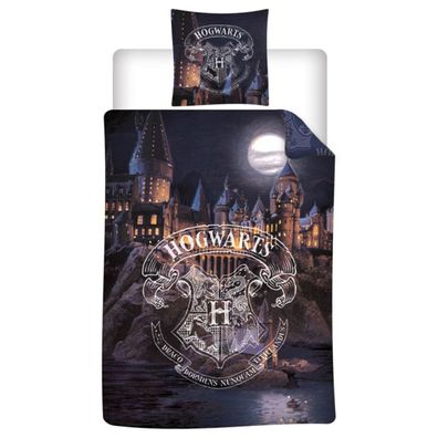 Harry Potter Bettwäsche 140x200 cm + Kissenbezug 65x65 cm Kinderbett