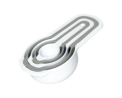 Praktisches 5-teiliges Messlöffel-Set für präzises Abmessen in der Küche