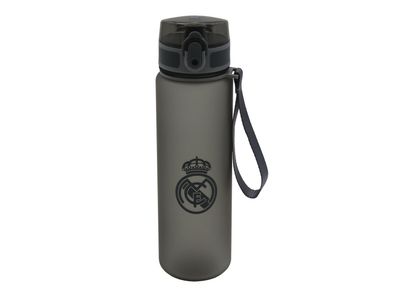 Real Madrid Sportflasche 650 ml mit Trinkverschluss und Trageschlaufe