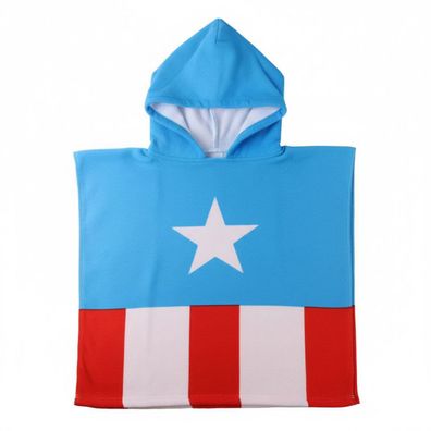 Marvel Avengers Kinder Badeponcho 53 × 53 cm 100% Polyester 250 gsm