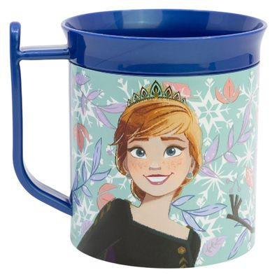 Disney Frozen Becher Mikrowellengeeigneter Kunststoffbecher 400?ml – Motivbecher