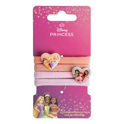 Disney Princess Haaraccessoires 4 Stück für Alltag & Party