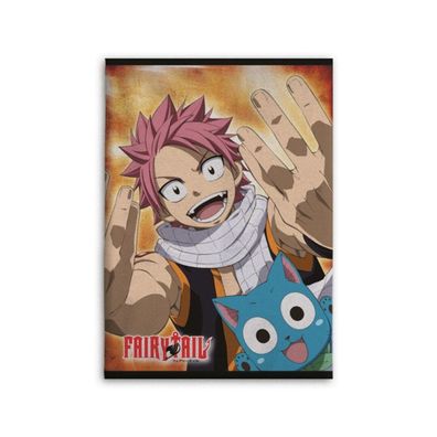 Fairy Tail Decke Weiche Fleecedecke 100x140 cm für Kinder & Erwachsene