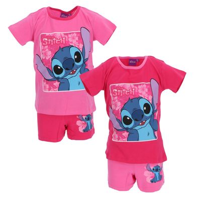 Lilo & Stitch Shortama – Kinderpyjama & Sommer Schlafanzug aus 100% Baumwolle