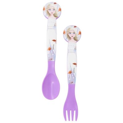 Disney Frozen Kinderbesteck Löffel und Gabel für Kinder