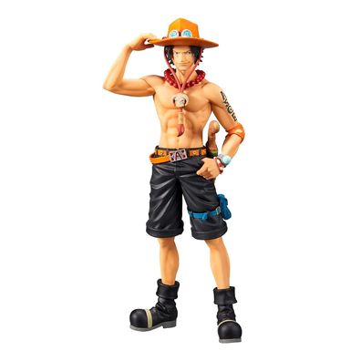 BANDAI Portgas D. Ace mit Cowboyhut | One Piece Sammelfigur | BP18743P | 17 cm