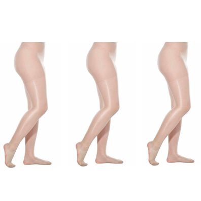 3er Pack Strumpfhosen in Beige - Vielseitig, Bequem und Stilvoll