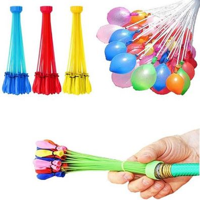 Wasserballon Set Schnellfüll System 111 Stück in Sekunden bereit