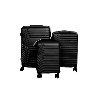 Reisekofferset 3-teilig, Hartschale, 360° Rollen und Innenaufteilung