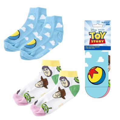 Disney Toy Story Unisex Kurzsocken Set 36 bis 43
