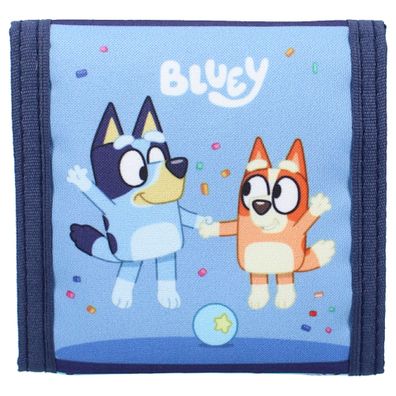 Bluey Geldbörse Best Friends Fun für Kinder aus Polyester