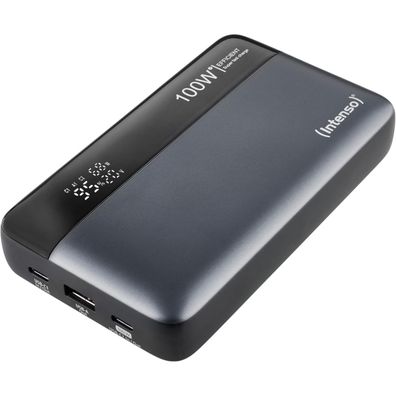Intenso 20000mAh Powerbank mit 100W USB-C – Laptop & Smartphone Schnellladeakku