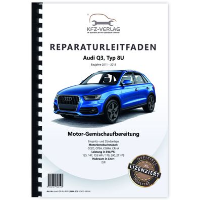 Audi Q3 8U 2011-2018 Benzin Einspritz- Zündanlage 170-211 PS Reparaturanleitung