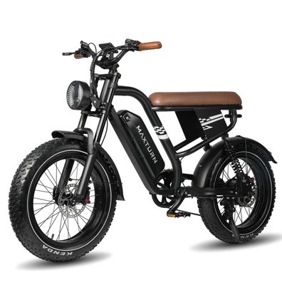 All-Terrain E-Bike 20 Zoll Fatbike 48V 13.5Ah E-Mountainbike für Stadt und Gelände