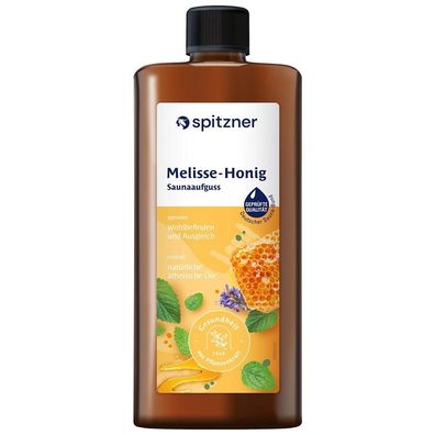 Saunaaufguss Wellness Melisse-Honig 1000 ml