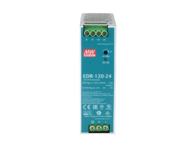 LevelOne 24V DC Industrielles Netzteil, 120W, DIN-Schiene