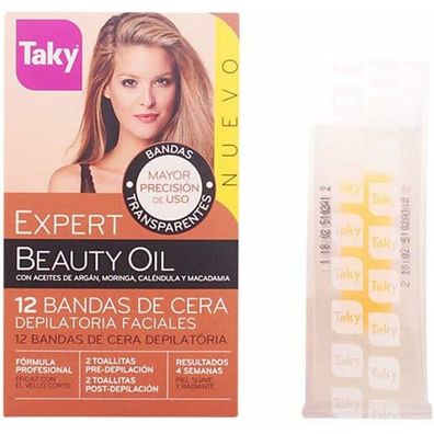 Enthaarungswachs für das Gesicht Beauty Oil Taky (20 pcs)