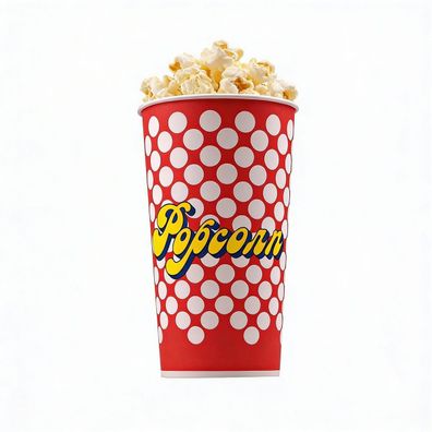 Haase Food Popcorn Bodenbecher 32oz 1 Liter – Einwegbecher für Kino & Events