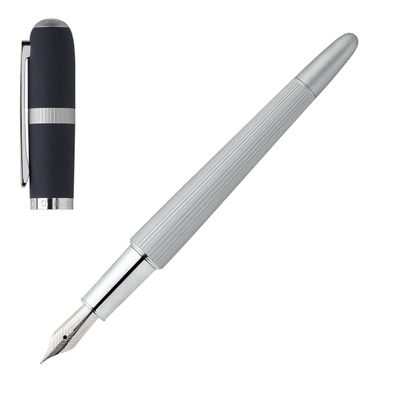 Füllfederhalter Contour Navy von Hugo Boss