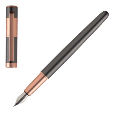 Füllfederhalter Ribbon Matt Gun von Hugo Boss