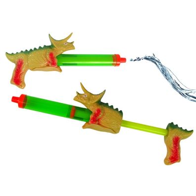 Leantoys Wasserpistole 40 cm Dinosaurier Green Garden