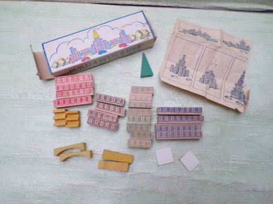 Build a Skyscraper Western Germany Karton defekt 27 Teile & defekte Vorlage